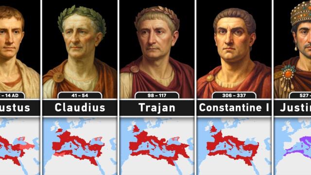 Timeline of Roman and Byzantine Emperors | Greatest Empire of All Time