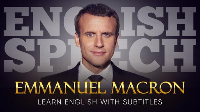 ENGLISH SPEECH | EMMANUEL MACRON: Sovereignty & Security (English Subtitles)