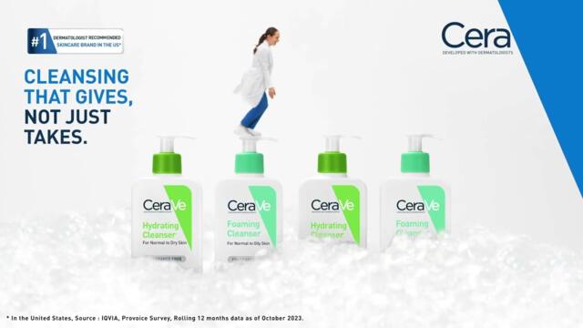 CeraVe India | Developed with Dermatologists | #CleanseLikeADerm