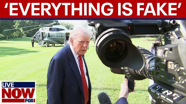 President Trump speaks ahead of Scotland trip | LiveNOW from FOX