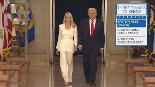 President Donald Trump calls Jeffrey Epstein controversy a 'scam' and 'distraction'