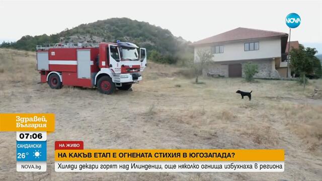 Пожарите в Пирин - Здравей, България (28.07.2025)