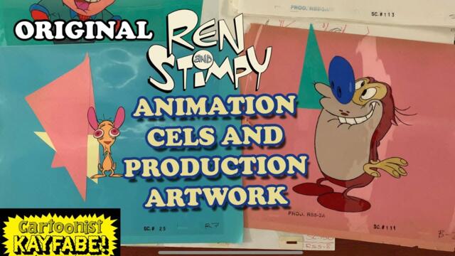 Million Dollar Storage Locker Discovery!? Tons of Original REN & STIMPY Animation Cels and Art.