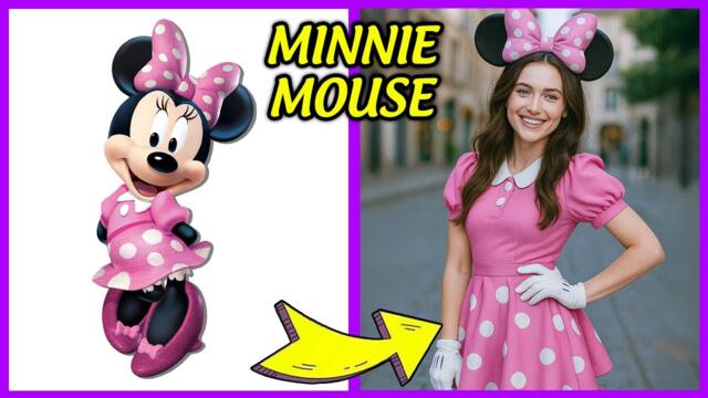 Mickey Mouse Clubhouse Characters As Humans + Guess The Voice Quiz ~ Daisy Duck, Minnie Mouse...