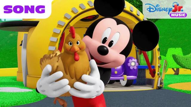 Mickey Mouse Clubhouse+ "The Chicken Song"! 🐣 | NEW SERIES | @disneyjr