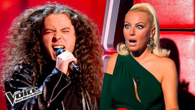 The Most EPIC Heavy Metal Blind Auditions Ever on The Voice