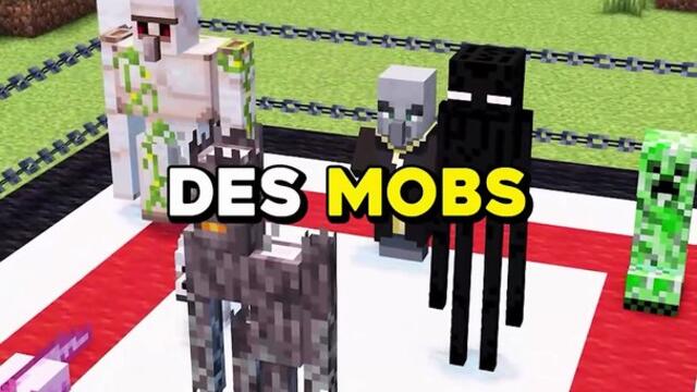 Le clash des mobs sur Minecraft