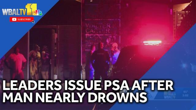 City leaders issue PSA after man nearly drowns in closed pool