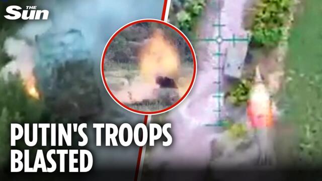 Russian assault THWARTED in coordinated attacks by Ukraine's artillery and drone units
