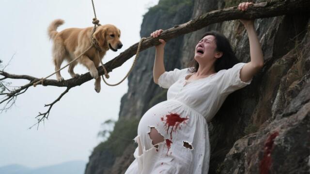 老公出軌還想謀害我？還好金毛犬在關鍵時候救了我一名！成年女性的守護犬！#cute #饲养员日常 #funny #主人 #pets #孕妇 #出轨#金毛