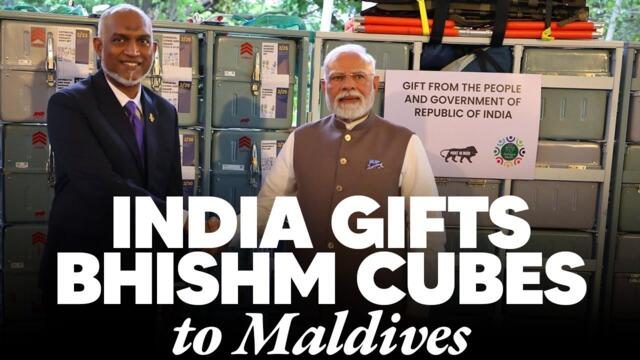 LIVE: PM Modi hands over BHISHM Cubes to President Muizzu of Maldives