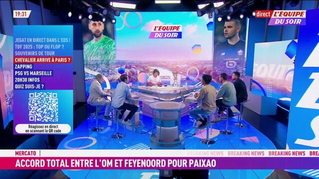 Accord total entre l'OM et Feyenoord pour Igor Paixao - Foot - Transferts