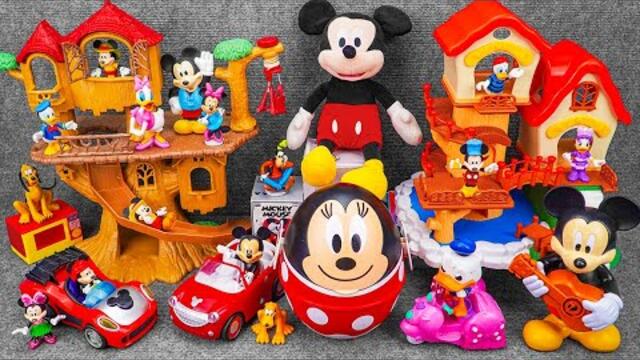 Satisfying with Unboxing Disney Mickey Mouse Tree House Adventure Collection| Review Toys ASMR