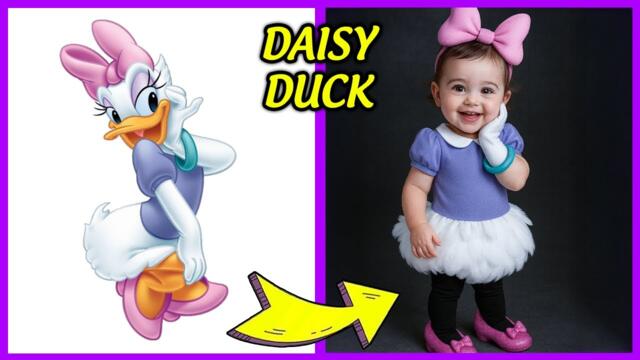 Mickey Mouse Clubhouse Characters As BAYBY + Guess The Voice ~ Daisy Duck, Donald Duck...