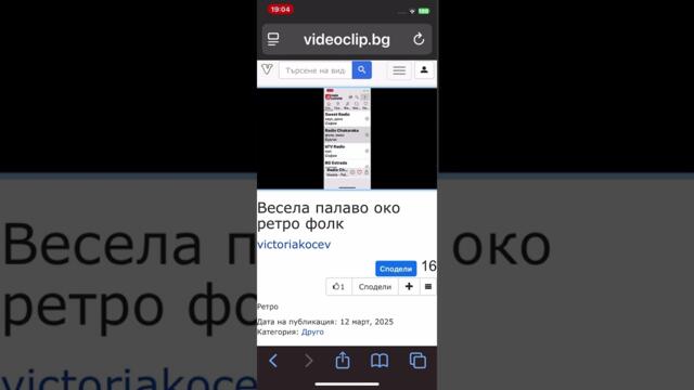 Весела палаво око ретро чалга радиочакарака на дж кики оргинала радиото му