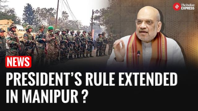 President’s Rule In Manipur Extended For Another Six Months, Says Parliament Bulletin