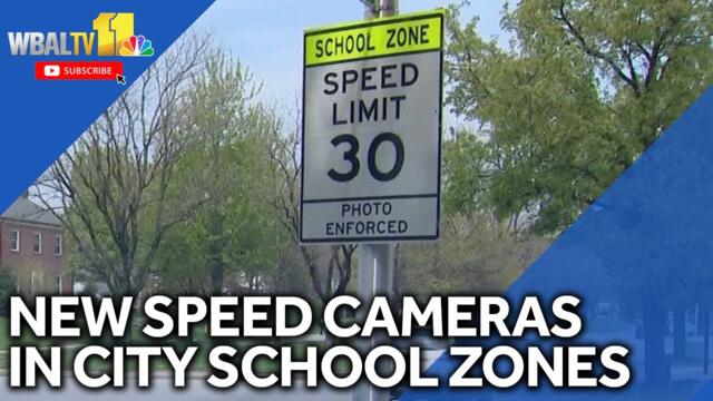 Baltimore City to install additional school zone speed cameras
