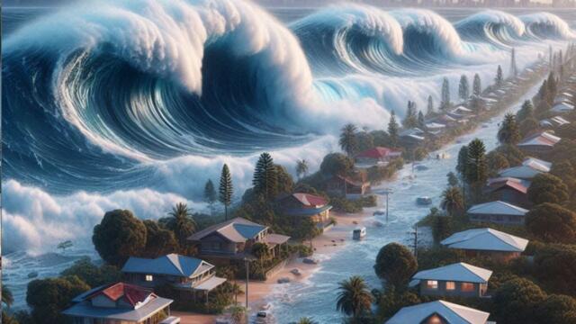 DISASTER TSUNAMI: Earthquake of magnitude 8.7 in RUSSIA