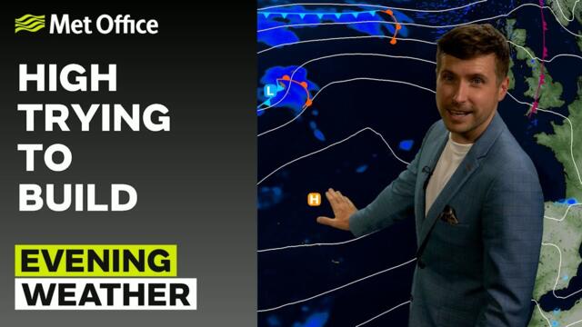 25/07/2025 - Driest in south - Evening Weather Forecast UK – Met Office Weather