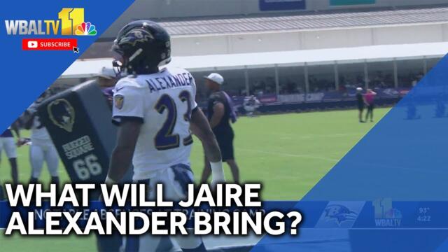 What will Jaire Alexander provide for the Ravens?