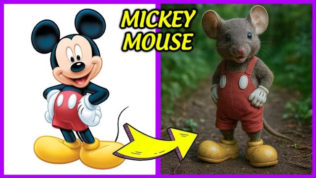 Mickey Mouse Clubhouse Characters In REAL LIFE + Guess The Voice Quiz ~ Daisy Duck, Donald Duck...