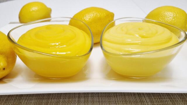 МК. 2 рецепта. Лимонный заварной крем. Лимонный курд.