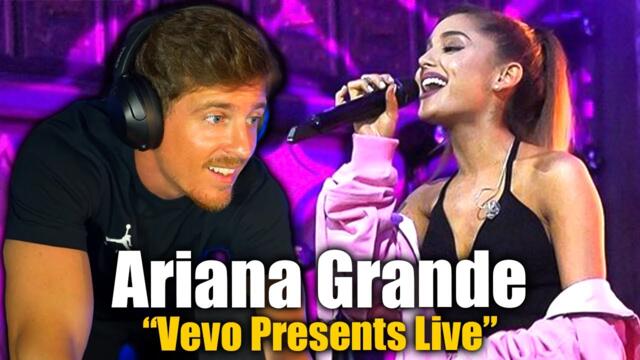Ariana Grande - Vevo Presents (full live performance) FIRST REACTION