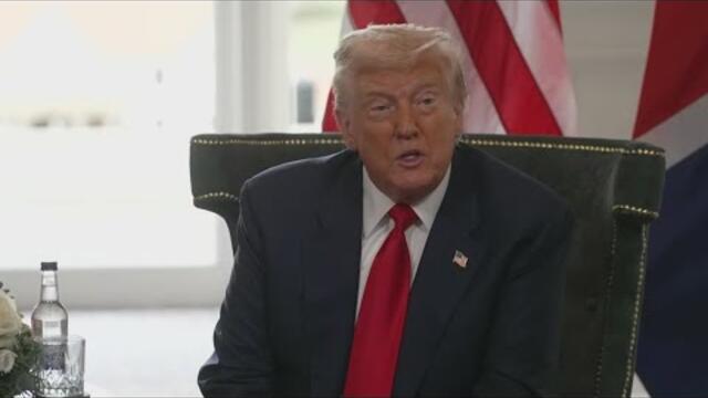 President Trump talks Gaza, Russia and more in meeting with UK's prime minister