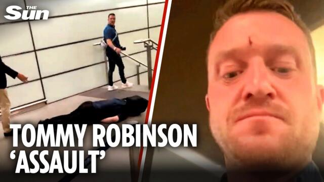 SHOCKED witness reveals what happened before Tommy Robinson St. Pancras 'assault'
