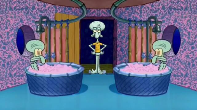 Double Squidward drops by Squidward's house (Remake V2) (Reupload many times again.. because errors)