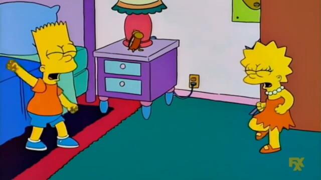 The Simpsons Bart Vs. Lisa