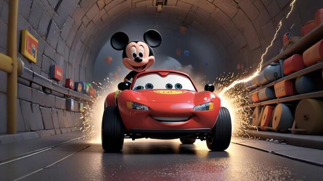 🏁 Mickey Mouse’s Super Car Adventure 🚗💨