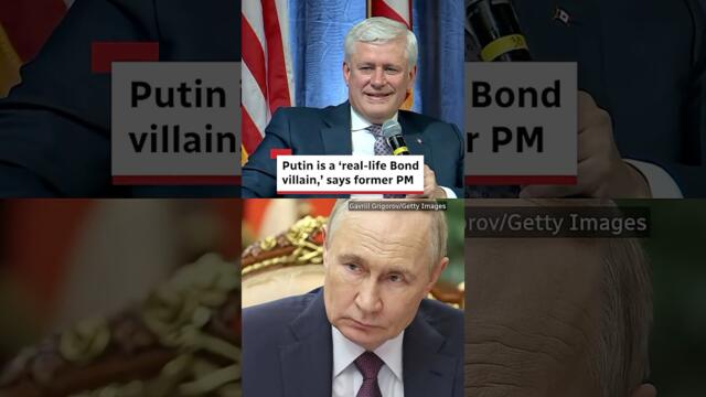 Putin is a ‘real-life Bond villain,’ says former PM