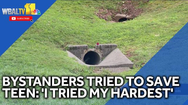 Bystanders tried to save boy swept into storm drain