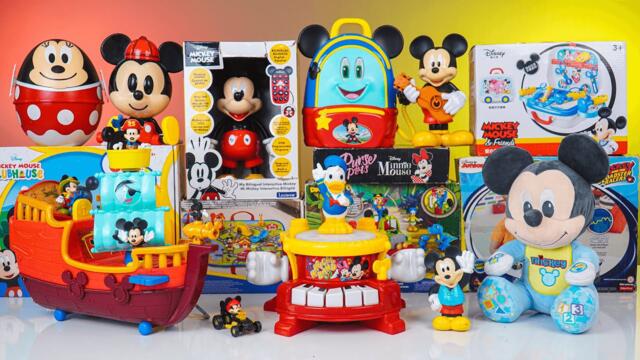 Satisfying with Unboxing Disney Mickey Mouse Mistery Box Compilation | Review Toys ASMR