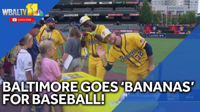 Baltimore goes (Savannah) Bananas for baseball