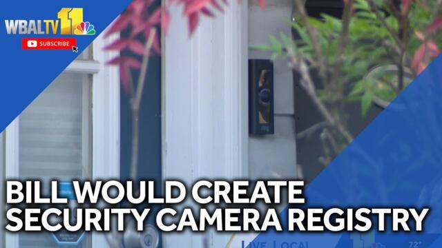 Bill would create security camera registry