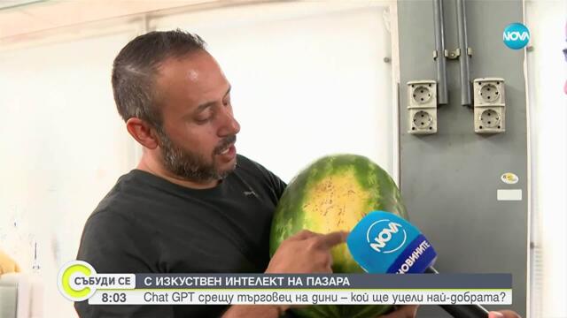 Изкуственият интелект вече може да избере най-узрялата диня вместо нас