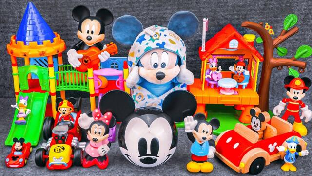 Satisfying with Unboxing Disney Baby Mickey Mouse Newborn Playset | Review Toys ASMR