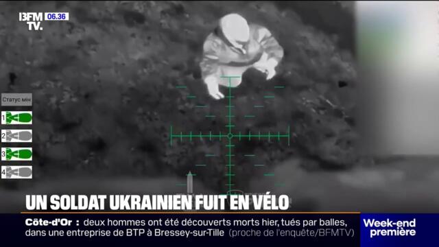 Ukraine: blessé à la jambe sur le front, un soldat se sauve grâce à un vélo livré par drone