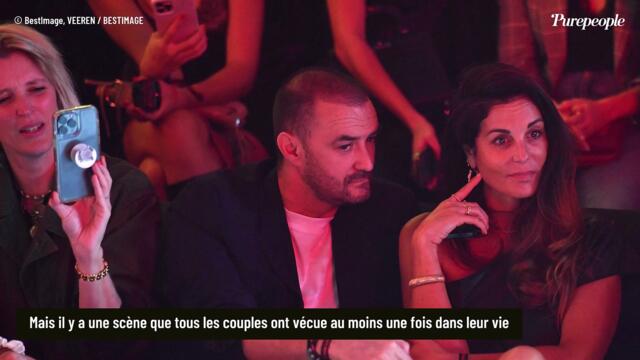 Cyril Lignac et sa compagne Deborah, mère de son fils Léo, filmés comme rarement lors d’une scène que beaucoup de couples vivent
