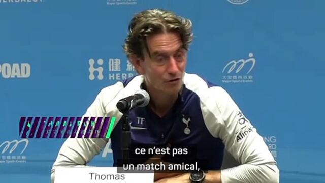 Frank : "Je choisirai le capitaine avant d'affronter Paris en Supercoupe d'Europe"