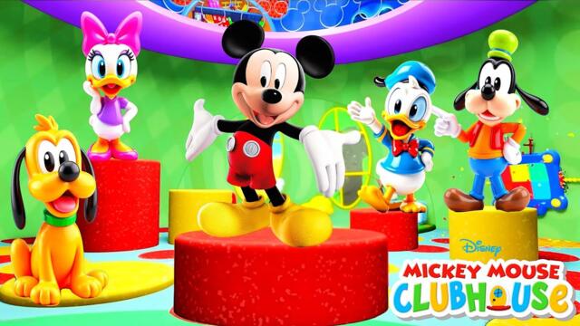 Mickey Mouse HotDog Dance 🌭🎵 Mickey Mouse Clubhouse+ 🏠with M-I-C-K-E-Y Mouse @disneyjr Full Episode