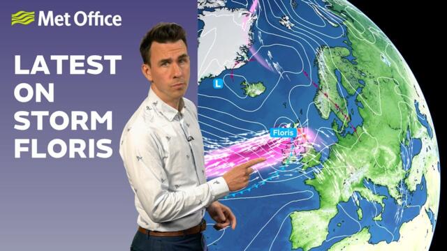 01/08/2025 – A disruptive summer storm – Met Office weather forecast UK