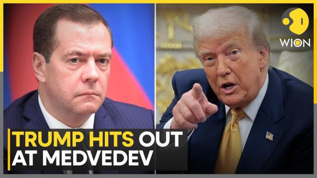 War of Words Between U.S. President Donald Trump and Former Russian President Dmitry Medvedev | WION