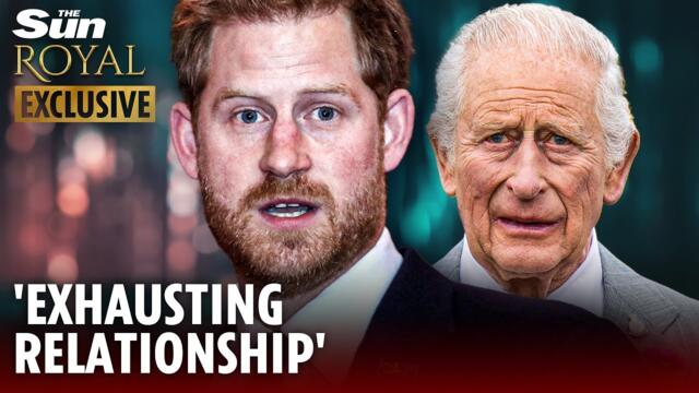 King will need to be DRAGGED into Harry reconciliation - son is not his priority