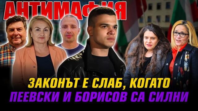 АНТИМАФИЯ с Пело,Катинчарова, Иванчева и Георгиева: Законът е слаб,когато Пеевски и Борисов са силни