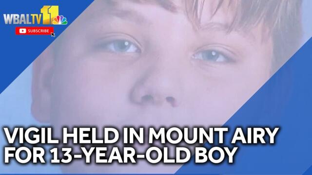 Vigil held for boy who died in Mount Airy flash flood