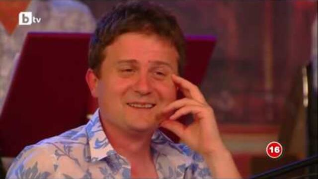 Шоуто на Слави: Актьорска вечер: Краси Радков (Дон Корлеоне) и Виктор Калев (Деса Поетеса)