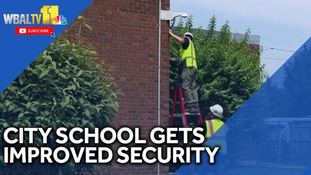 City school gets new security cameras amid break-ins